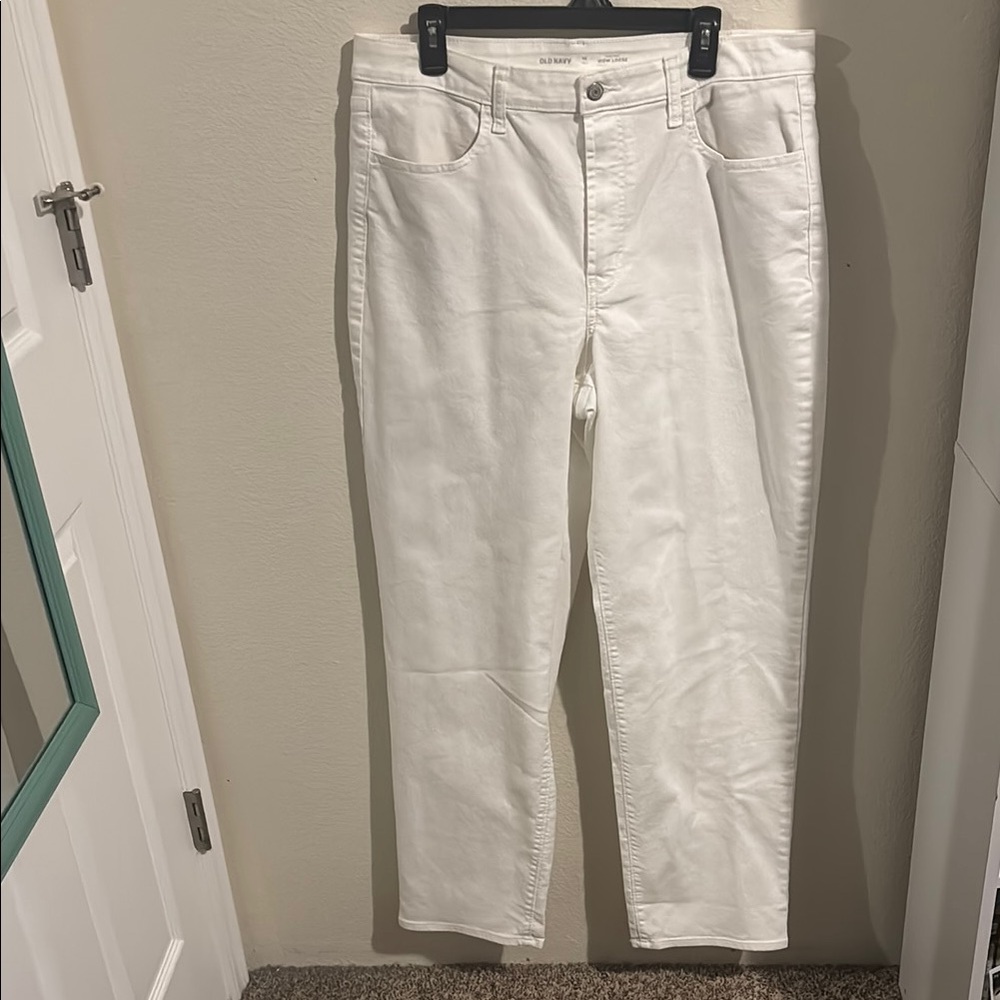 Old Navy White Denim Jeans